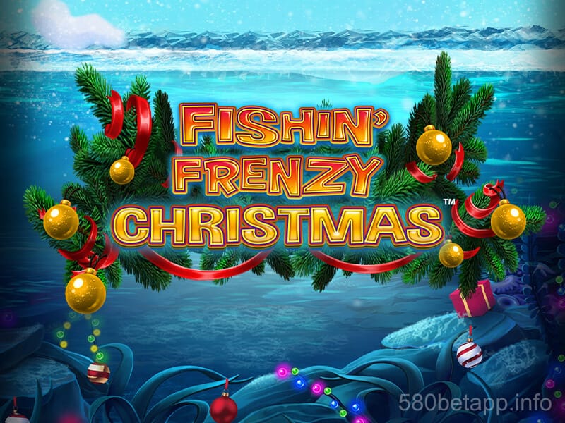 Imagem do jogo Fishin' Frenzy Christmas no 580bet